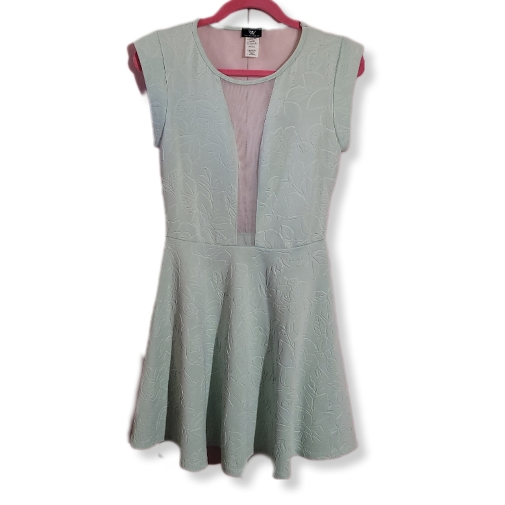 Va va voom mint Green  skater dress sizes L